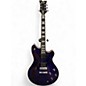 Used EVH SA126 Special Trans Purple Hollow Body Electric Guitar thumbnail