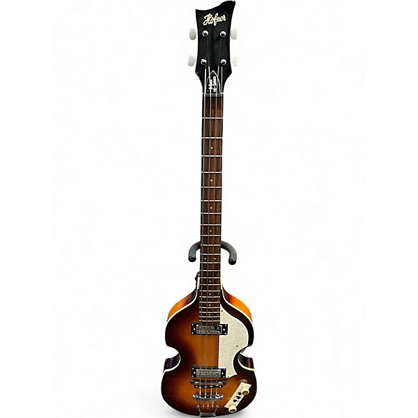 Used Hofner HIBBSBO1 Violin 2 Tone Sunburst Electric Bass Guitar