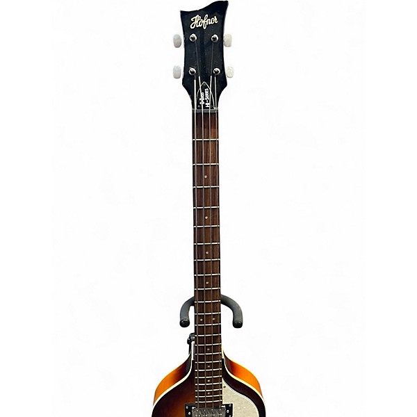 Used Hofner HIBBSBO1 Violin 2 Tone Sunburst Electric Bass Guitar