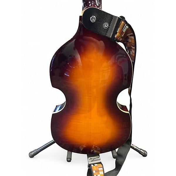 Used Hofner HIBBSBO1 Violin 2 Tone Sunburst Electric Bass Guitar