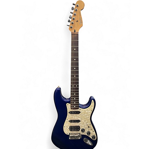 Used 1999 Fender Standard Stratocaster Blue  Solid Body Electric Guitar