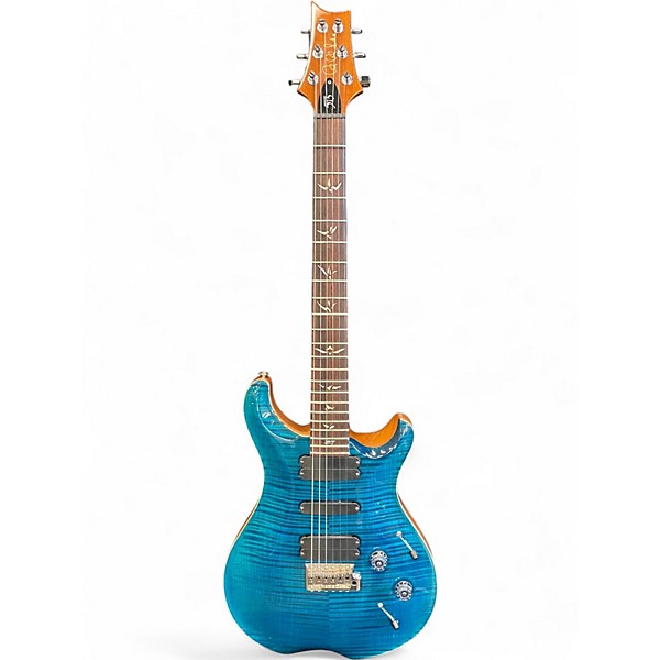 Used 2007 PRS 513 10 TOP  AQUA MARINE Solid Body Electric Guitar