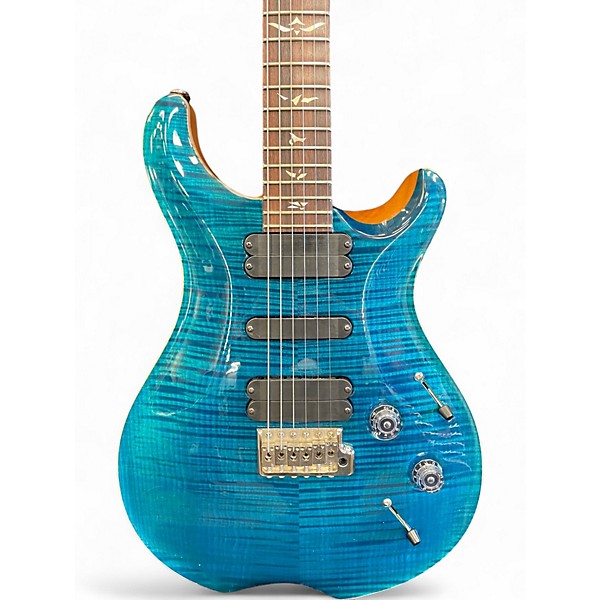 Used 2007 PRS 513 10 TOP  AQUA MARINE Solid Body Electric Guitar