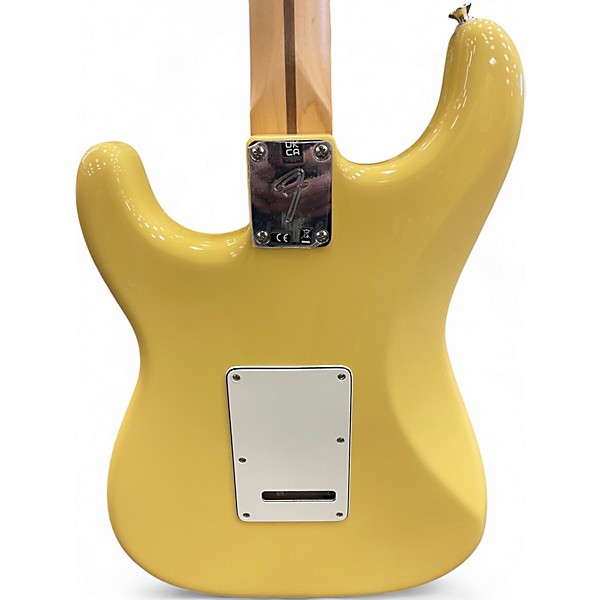 Used Fender Player Stratocaster Buttercream Solid Body Electric Guitar
