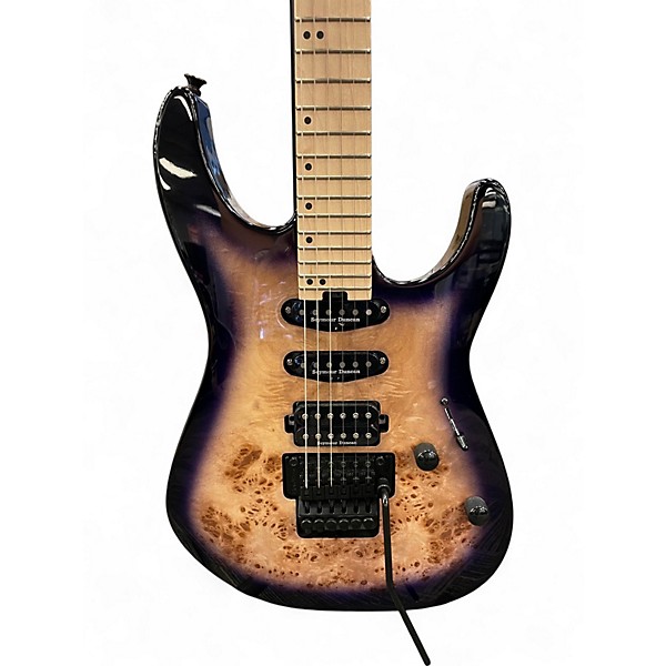 Used Charvel Pro-Mod DK24 HSS FR Purple Sunset Solid Body Electric Guitar