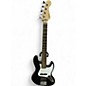 Used Squier Affinity Jazz Bass V 5 String Black With White Polka Dots Electric Bass Guitar thumbnail