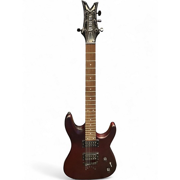 Used Dean Vendetta Crimson Red  Solid Body Electric Guitar