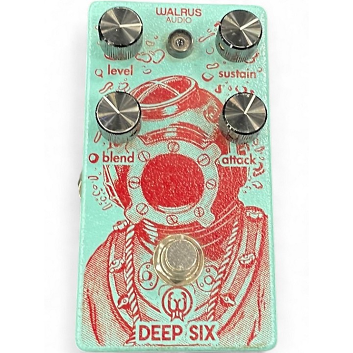 Used Walrus Audio Deep Six Compressor Effect Pedal | Guitar Used Walrus Audio Deep Six Compressor Effect Pedal | Guitar