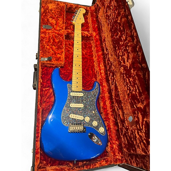 Used Fender American Standard Stratocaster IMPERIAL BLUE Solid Body Electric Guitar