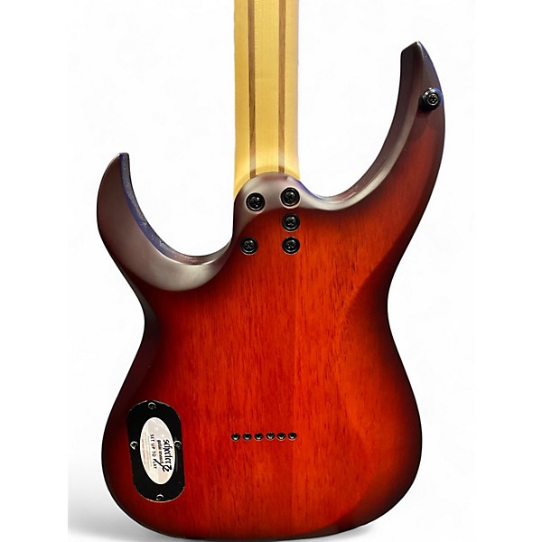 Used Schecter Guitar Research SUNSET EXTREME SCARLET BURST Solid Body Electric Guitar