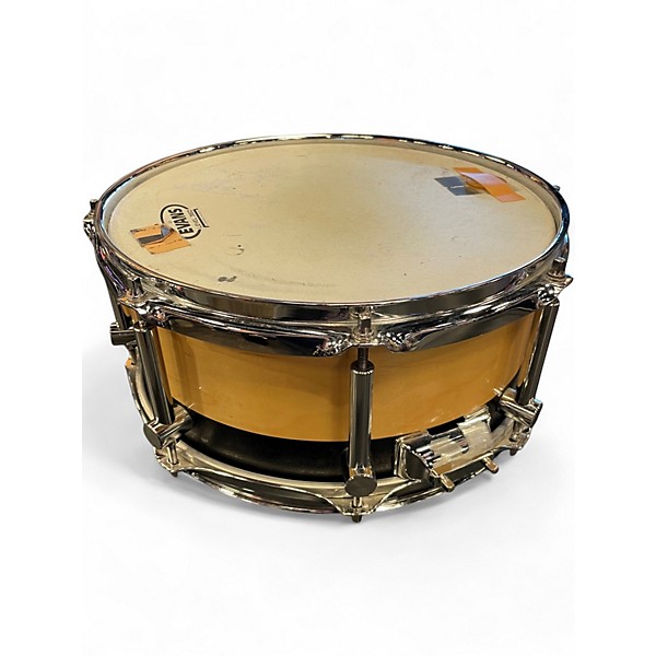 Used 2003 Gretsch Drums 5X12 FREE FLOATING SNARE  Natural Drum