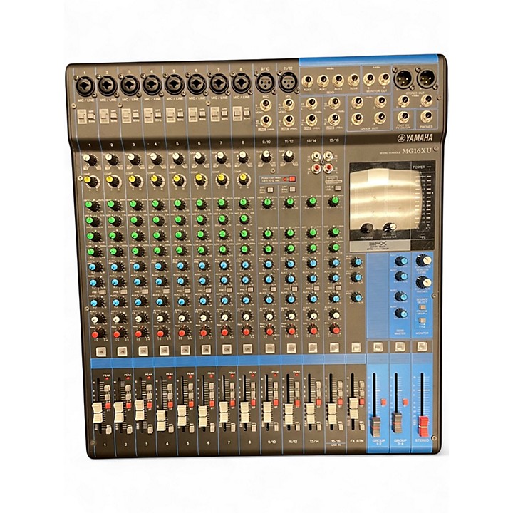 【美品】YAMAHA MG16XU Yamaha MG16 16-Channel Mixer With Compression | Guitar Center