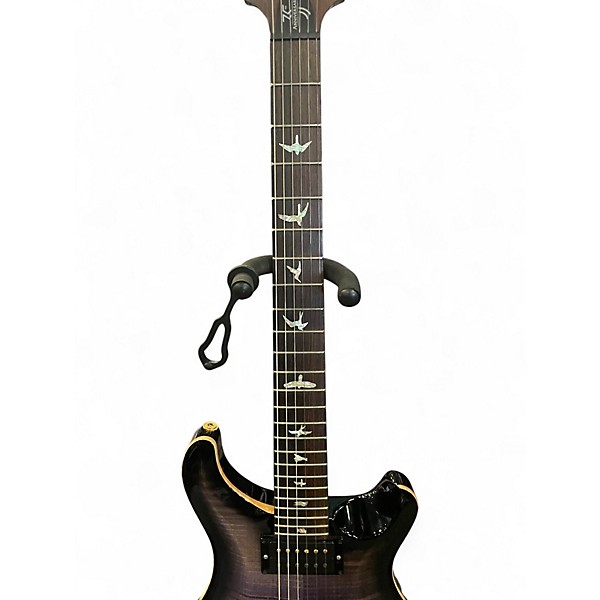 Used 2021 PRS CUSTOM 24 35TH ANNIVERSARY FADED PURPLE Solid Body Electric Guitar