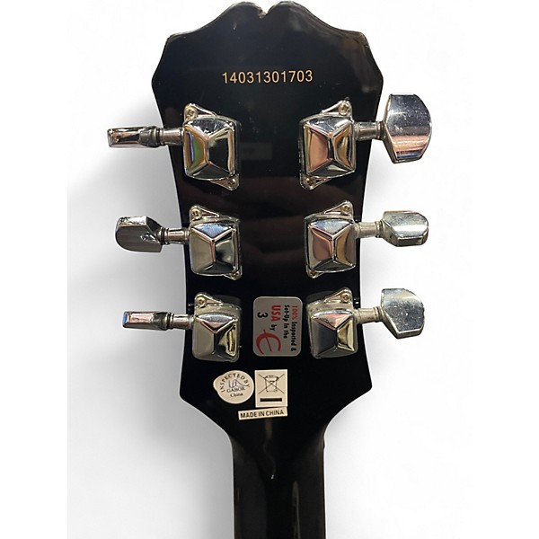 Used Epiphone Les Paul Junior Black Solid Body Electric Guitar