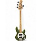 Used Sterling by Music Man STINGRAY SUB SERIES HH OLIVE Electric Bass Guitar thumbnail
