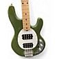 Used Sterling by Music Man STINGRAY SUB SERIES HH OLIVE Electric Bass Guitar