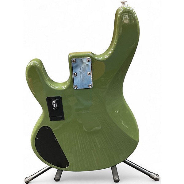 Used Sterling by Music Man STINGRAY SUB SERIES HH OLIVE Electric Bass Guitar