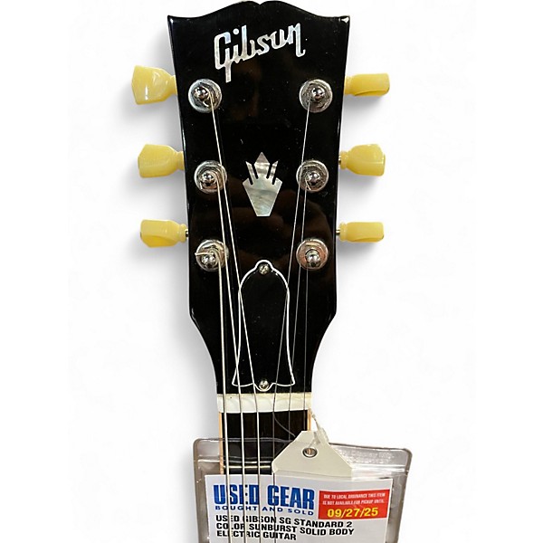 Used Gibson SG Standard 2 Color Sunburst Solid Body Electric Guitar