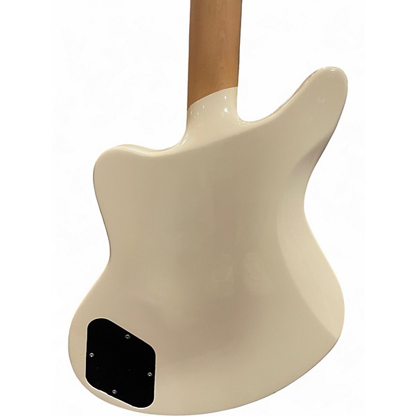 Used D'Angelico Premier Bedford white Solid Body Electric Guitar