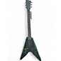 Used Dunable Guitars ASTEROID GREEN CRACK Solid Body Electric Guitar thumbnail