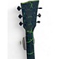 Used Dunable Guitars ASTEROID GREEN CRACK Solid Body Electric Guitar