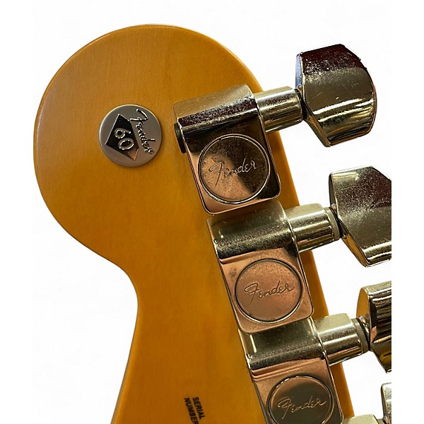 Used 2011 Fender 60th Anniversary American Standard Stratocaster Desert Sand Solid Body Electric Guitar