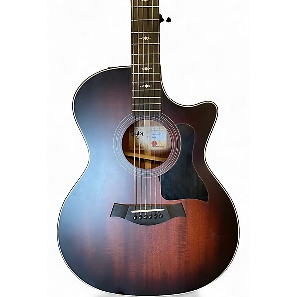 Used 2020 Taylor 324CE V-Class Vintage Sunburst Acoustic Electric Guitar