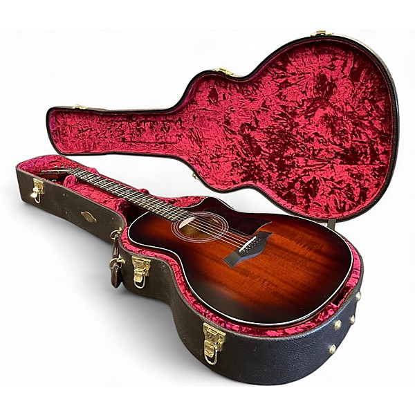 Used 2020 Taylor 324CE V-Class Vintage Sunburst Acoustic Electric Guitar
