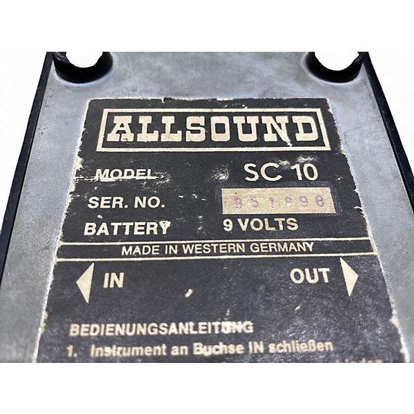 Used Allsound SC10 Effect Pedal