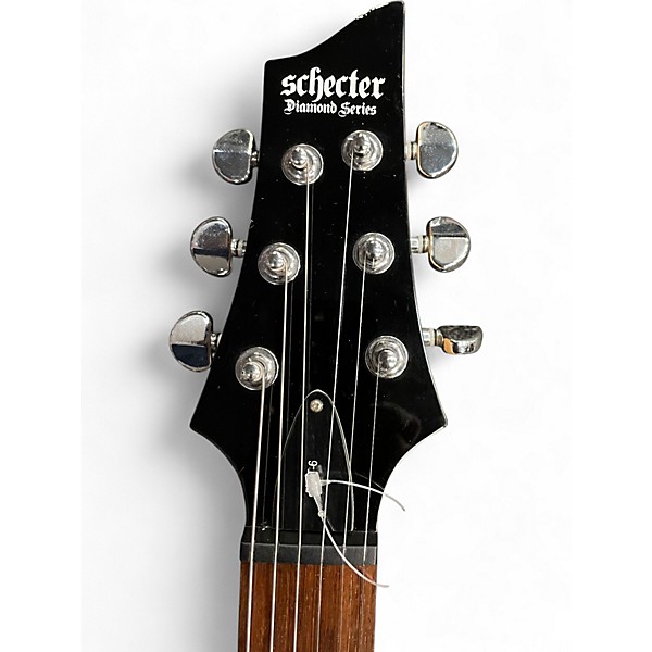 Used Schecter Guitar Research Riot 6 Red Solid Body Electric Guitar