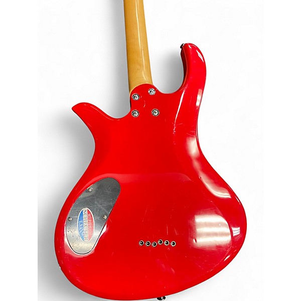 Used Schecter Guitar Research Riot 6 Red Solid Body Electric Guitar