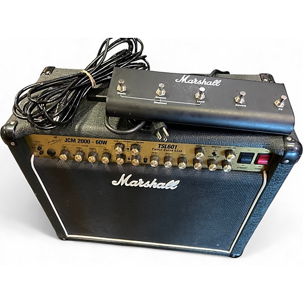 Used Marshall TSL100 JCM2000 Triple Super Lead Tube Guitar Amp Head