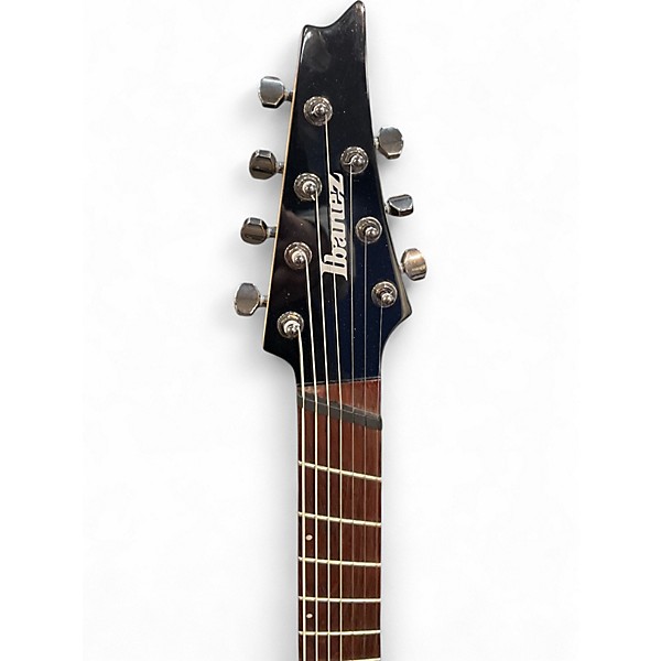 Used Ibanez RGMS8 Black Solid Body Electric Guitar
