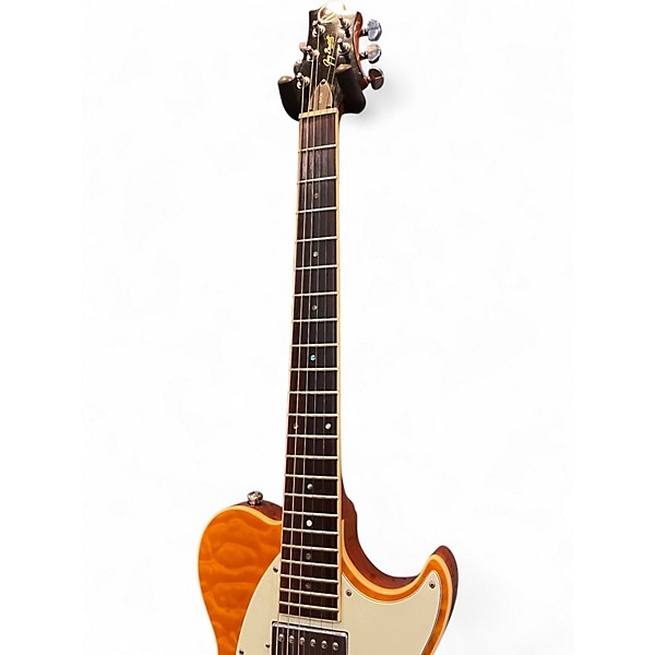 Used Greg Bennett Design by Samick Avion AV4 Quilted Maple Solid Body Electric Guitar