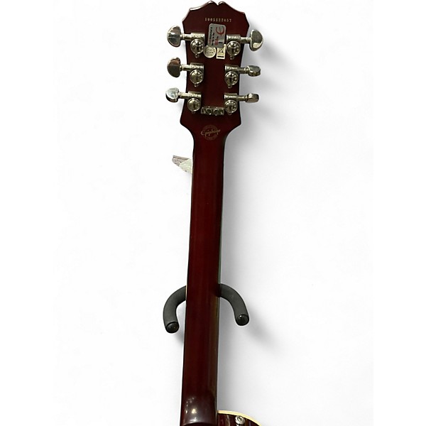 Used 2010 Epiphone Les Paul Plus Pro/FX Honey Burst Solid Body Electric Guitar