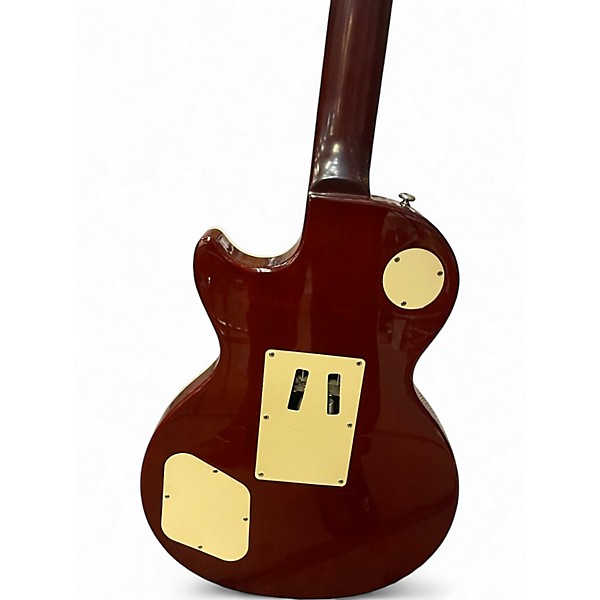 Used 2010 Epiphone Les Paul Plus Pro/FX Honey Burst Solid Body Electric Guitar