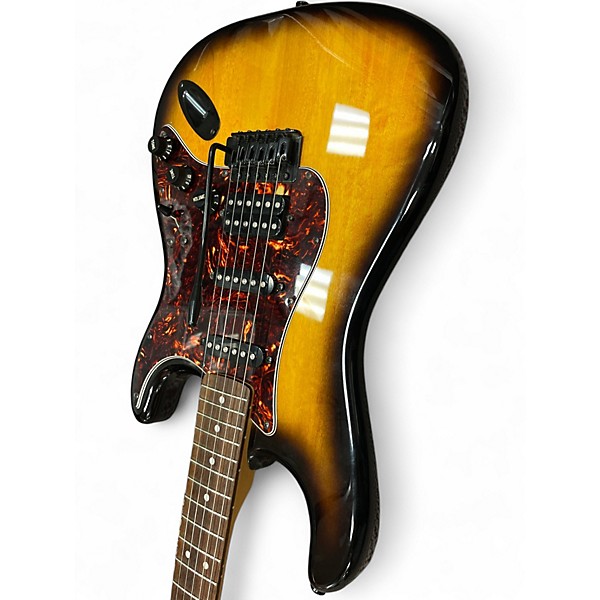 Used Squier Bullet Stratocaster 2 Tone Sunburst Solid Body Electric Guitar