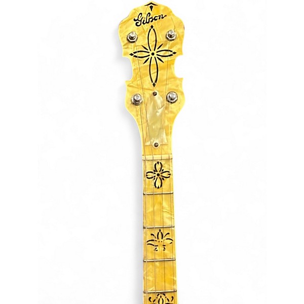 Vintage 1931 Gibson TB2 Antique Natural Banjo
