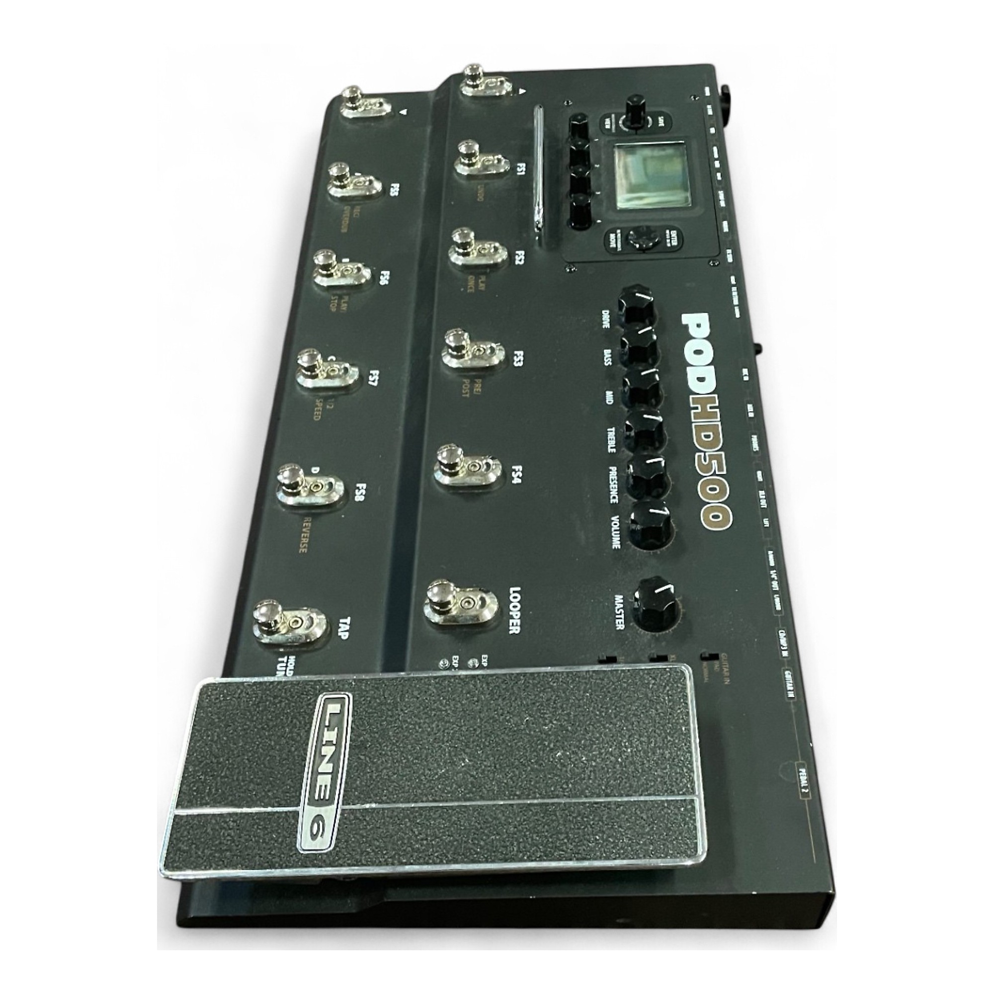 LINE6　POD　HD500　ギター　エフェクター Line6 POD HD500X Multi-Effects Guitar Pedal Black Used
