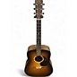 Used Martin x series 2 Tone Sunburst Acoustic Electric Guitar thumbnail