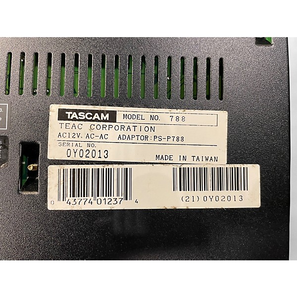 Used TASCAM DIGITAL PORTASTUDIO 788 Audio Interface
