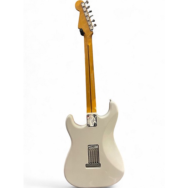 Used Fender Artist Series Eric Johnson Stratocaster White Solid Body Electric Guitar