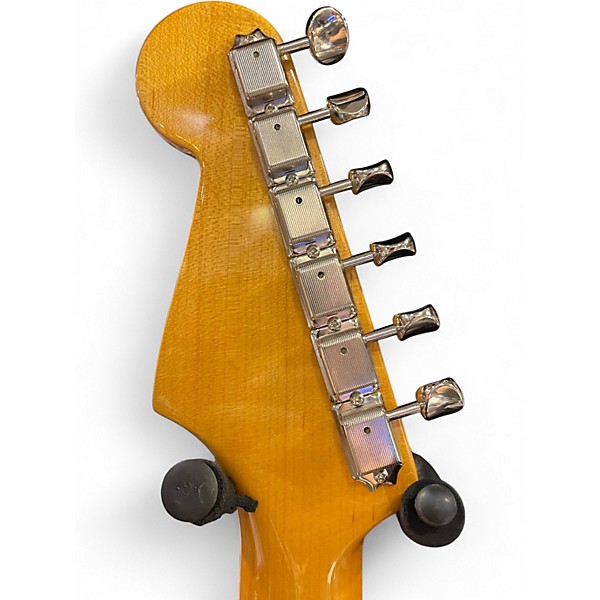 Used Fender Artist Series Eric Johnson Stratocaster White Solid Body Electric Guitar