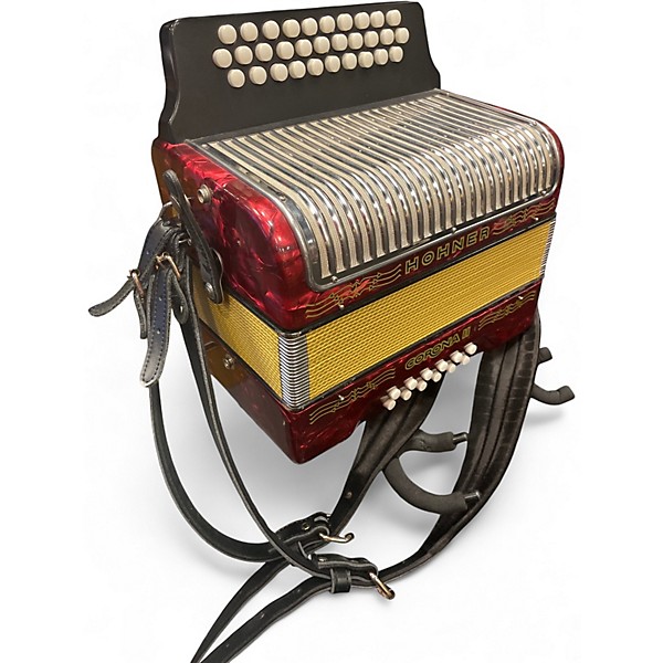 Used Hohner CORONA II Accordion