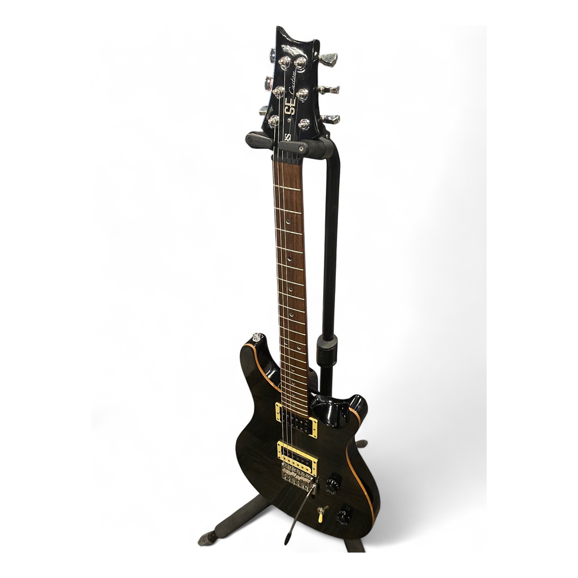 Used PRS SE Custom 22 Charcoal Solid Body Electric Guitar