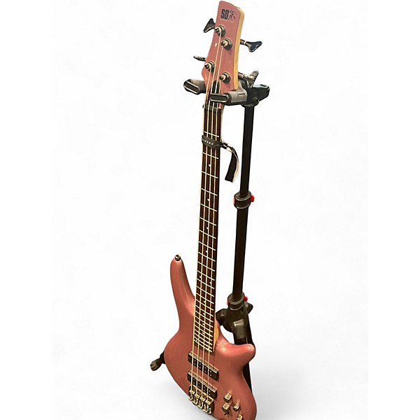 Used Soundgear By Ibanez SR300E Pink Electric Bass Guitar