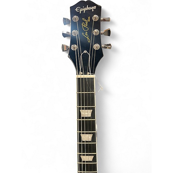 Used Epiphone LES PAUL MODERN BLUEBERRY FADE Solid Body Electric Guitar