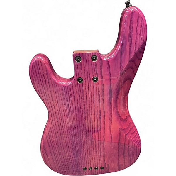 Used Lakland 44-64 Skyline Series GZ Trans Purple Electric Bass Guitar
