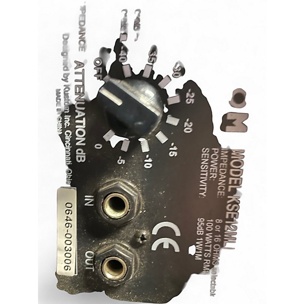 Used 2000s Kustom KSE12MLI Powered Speaker