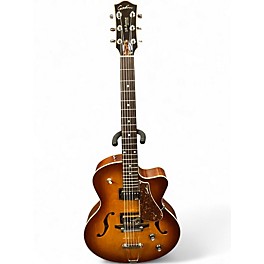 Used Godin 5th Ave 2 Color Sunburst Hollow Body Electric Guitar